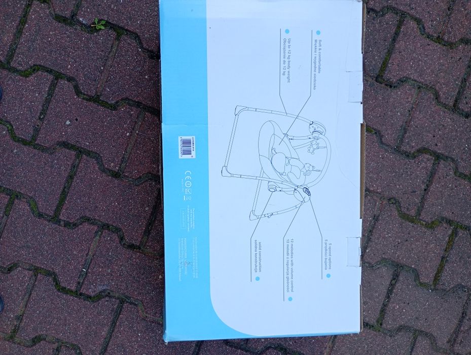 Leżaczek Bujaczek Lionelo