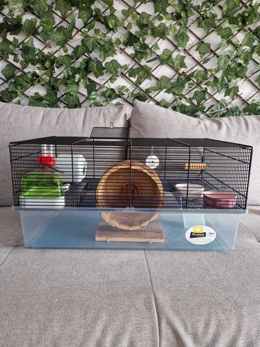 Gaiola Ferplast para Hamster + Acessórios Incluídos