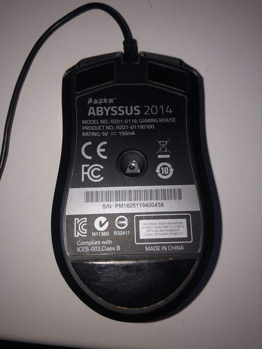 Razer abyssus nie dziala scroll