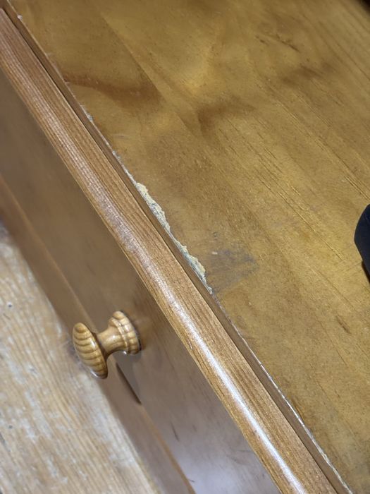 Secretaria de madeira