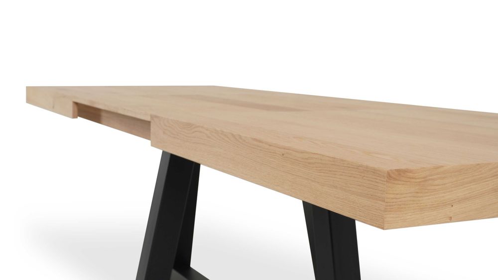 Stół IKON 200 x 90 cm rozkładany dąb nat dziki