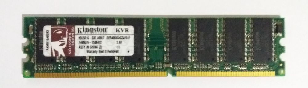 DDR 1 RAM Memory - 256 Mb * 512 Mb * 1 GB64586101500930123