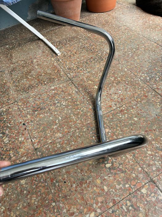 Guiador Chopper pull back 1’’