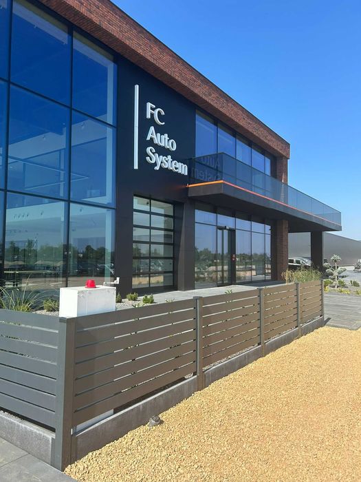 Ogrodzenie palisadowe lamele poziome palisada pozioma PRODUCENT!