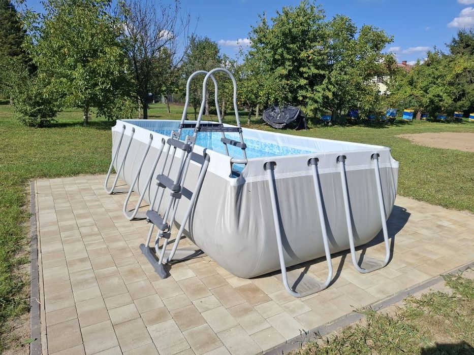 Basen ogrodowy stelaż