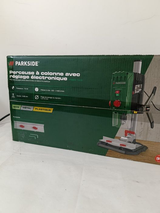Оригінал Свердлильний верстат Parkside PTBMOD 710 C3, свердлильні парксайд 710ват, свердлильний верстат парксайд Німеччина. Станок для свердління