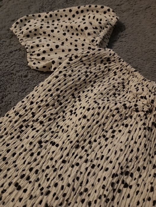 Bluzka w kropki Boho