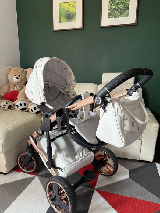 Wozek dzieciecy Junama 3w1 super stan!!