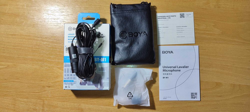 Микрофон-петличка Boya BY-M1