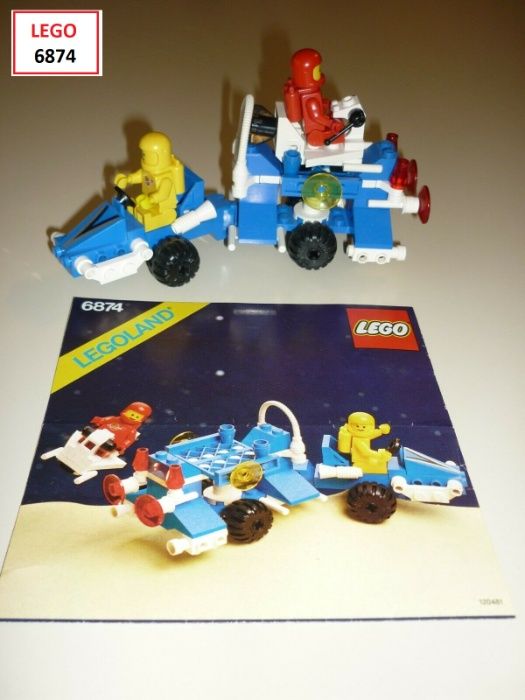LEGO Space Classic: 1593; 6890; 6930; 6882; 6874; 6805; 6820; 6808