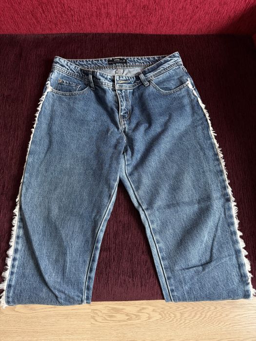 Spodnie jeansowe z niskim stanem Sinsay