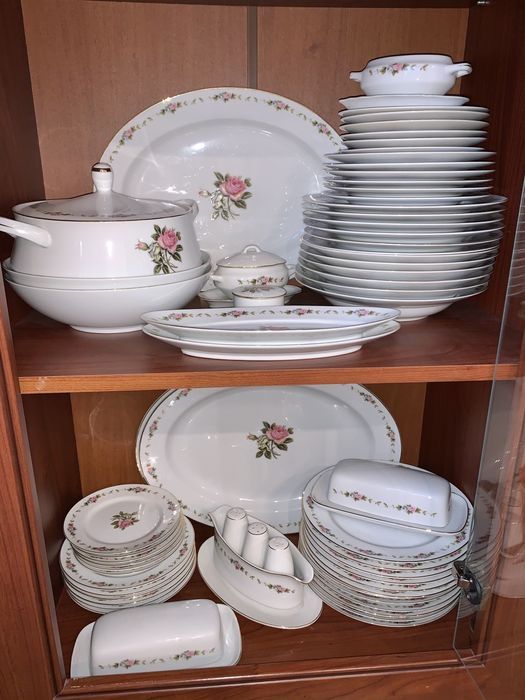Японський столовий сервіз порцеляна rose china japan noritake: 45