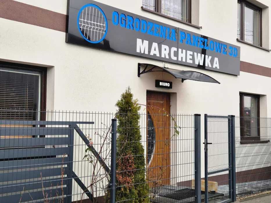 Ogrodzenia Panelowe 3D Marchewka
