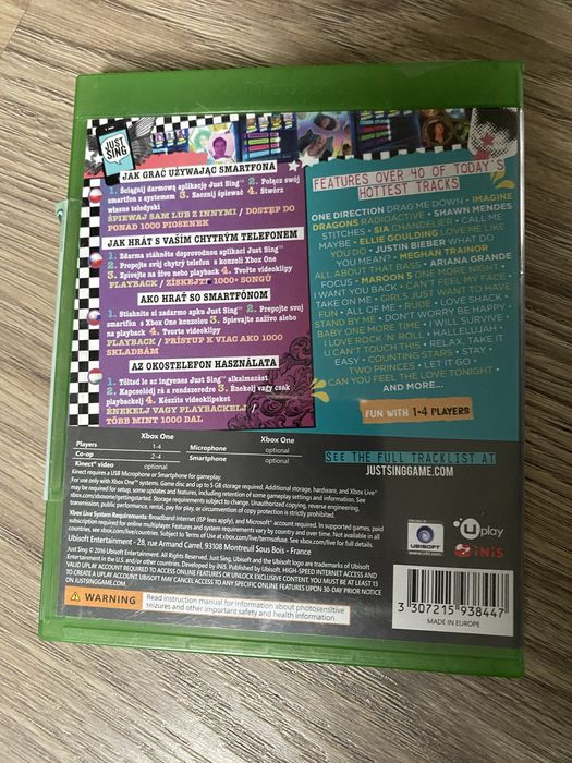 Gra xbox one just sing
