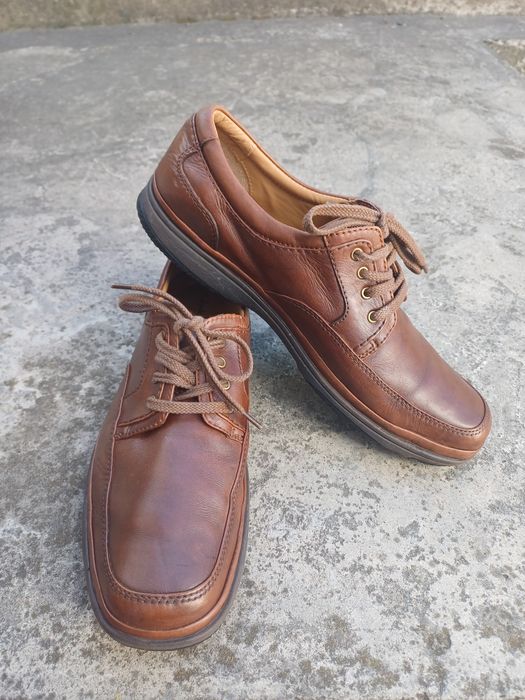 Чоловічі шкіряні туфлі  Clarks 43-44розмір (устілка  28,5см)