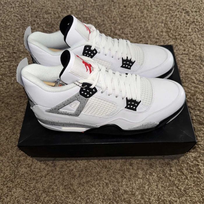 Jordan 4 Retro White Cement R.38