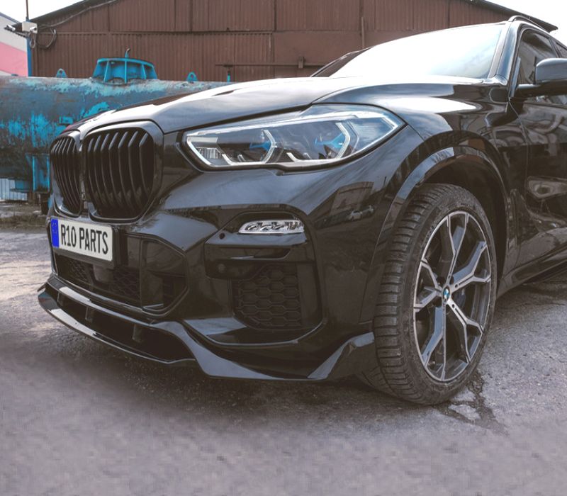 KIT CARROÇARIA BMW X5 G05 18- LOOK BLACK KNIGHT PRETO BRILHANTE