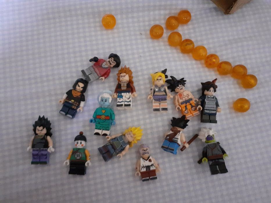 Conjunto Mini Figuras Dragon Ball Z - DBZ  - Lego Compatível
