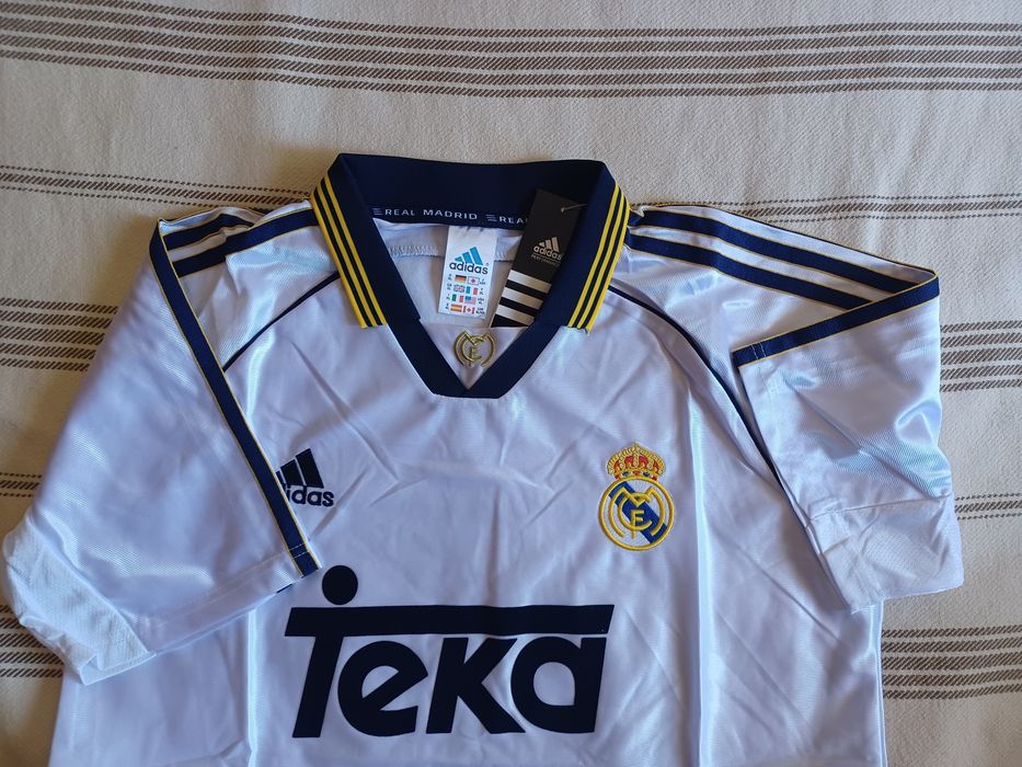 Camisola real madrid 98