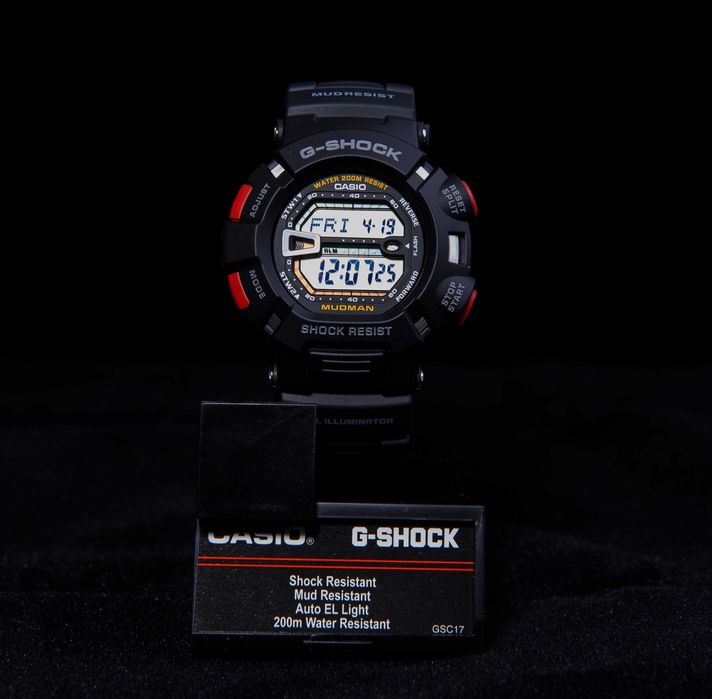 Протиударний годинник Casio G-Shock G-9000-1V Mudman новий оригінал