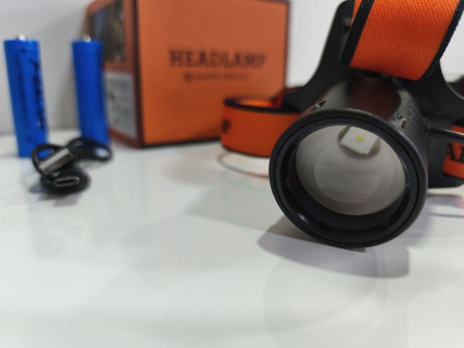 Lanterna de Cabeça Led Laser 50w