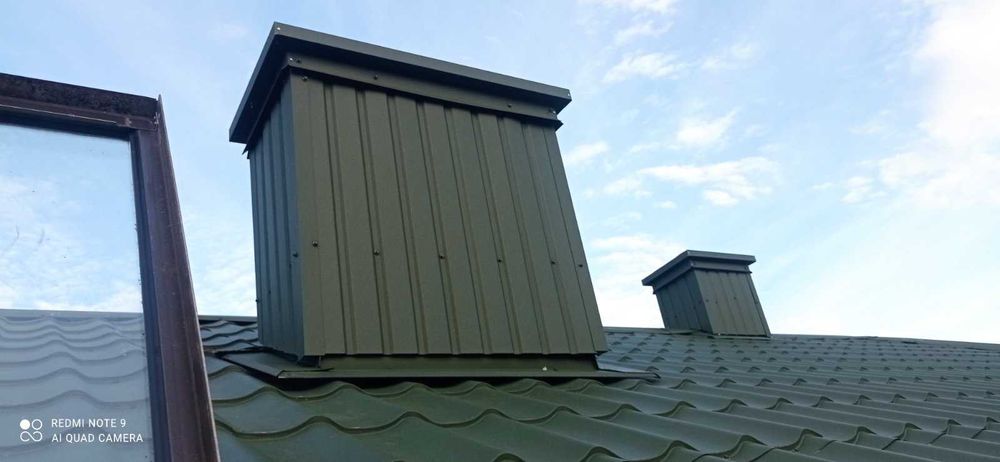 Робимо Кришки, Дашки, Парапети на комини, стовбці, паркани