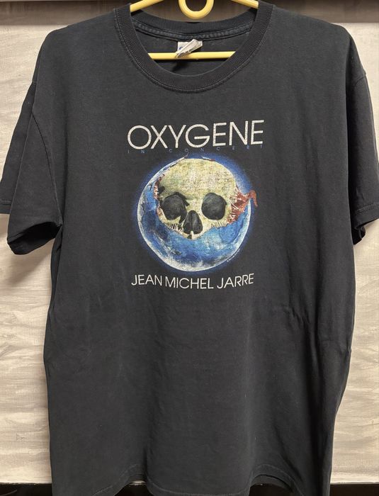 Koszulka T-Shirt Jean Michel Jarre Oxygene 2008 Tour Electronic M