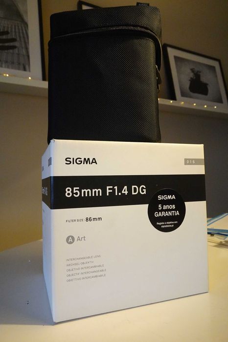 Sigma Art 1.4 85mm  para (Canon)