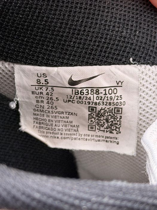 Buty Sportowe Nike Air Force 1 Low '07 LV8 SK8 Beżowy Biały Rozmiar 42