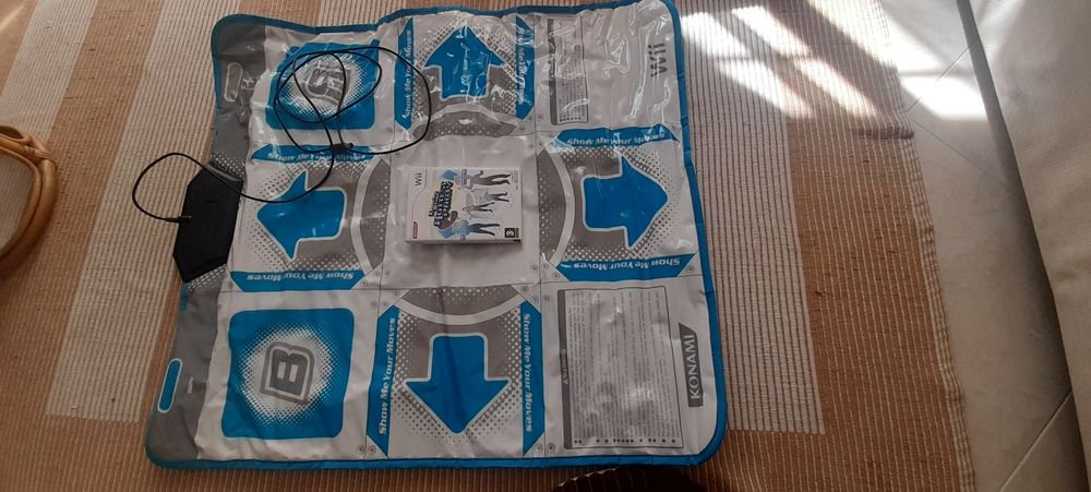 Wii jogo Dacing Stage Hottest Party + tapete