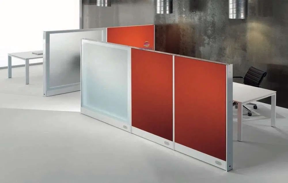 Biombo Divisor Tecido - Melamina - Vidro Material de Qualidade Novo