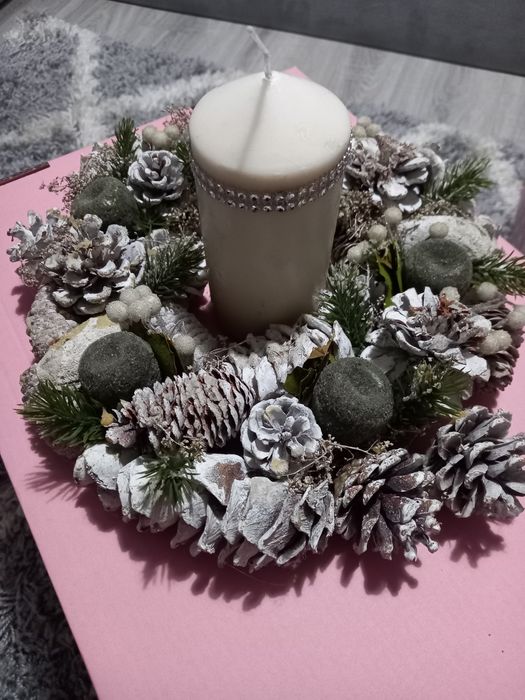 stroik świąteczny na  Boże Narodzenie