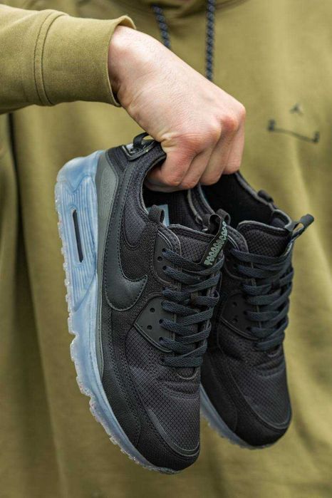 Кросівки Nike Air Max 90 Terrascape Black/Blue premium