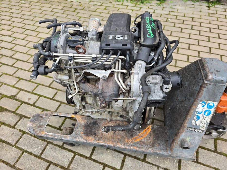 silnik kompletny 1.2 tsi cbz vw golf vi leon ii yeti