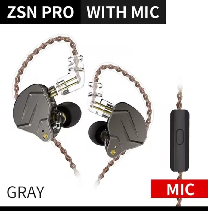 Навушники KZ ZSN Pro Metal