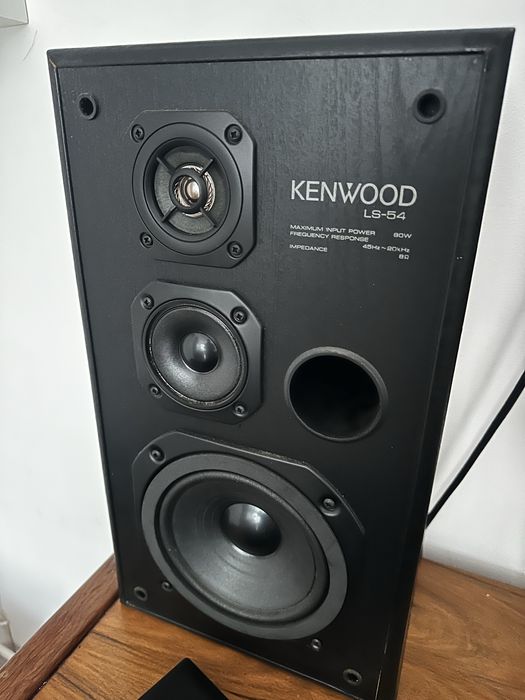 Par Colunas Kenwood LS-54 – 3 Vias – 80W – A Funcionar 100%