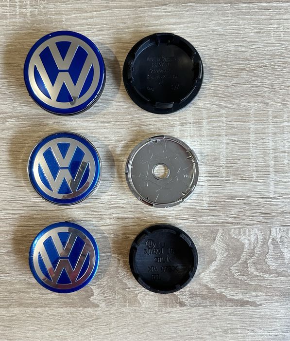 Conjunto 4 Centros Volkswagen 50mm 55mm 56mm 60mm 65mm 66mm 68mm 70mm