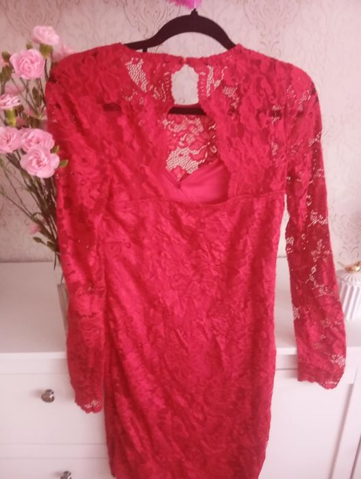 Czerwona sukienka mini