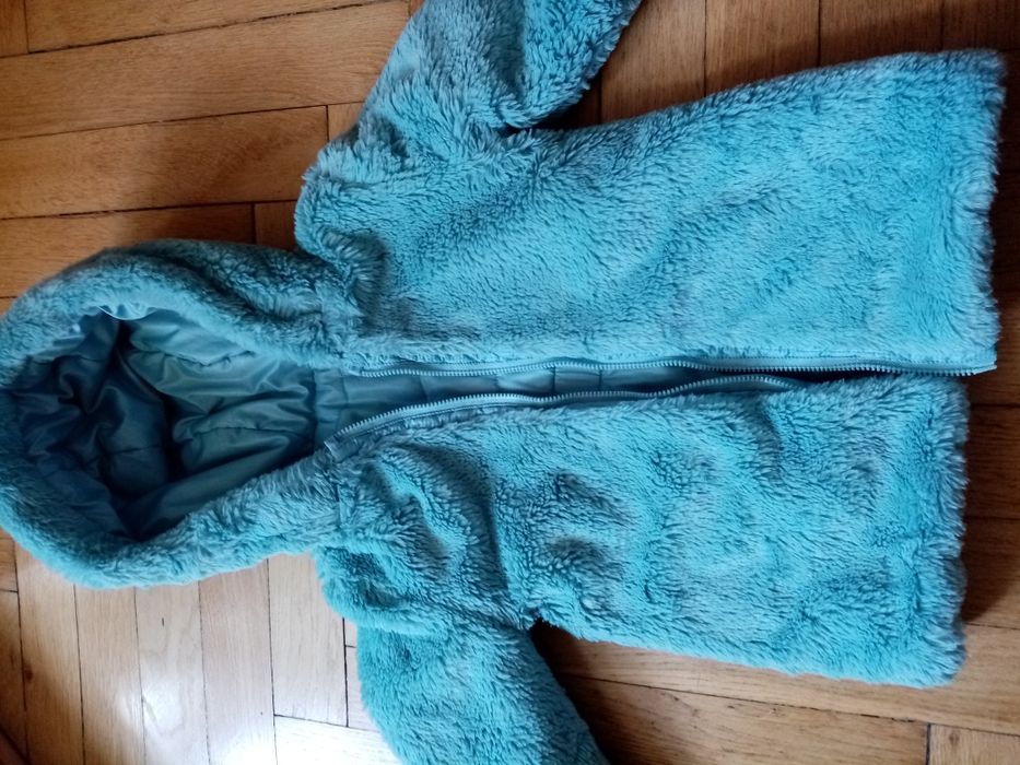 Kurtka zimowa dwustronna dziewczynka 92 mayoral