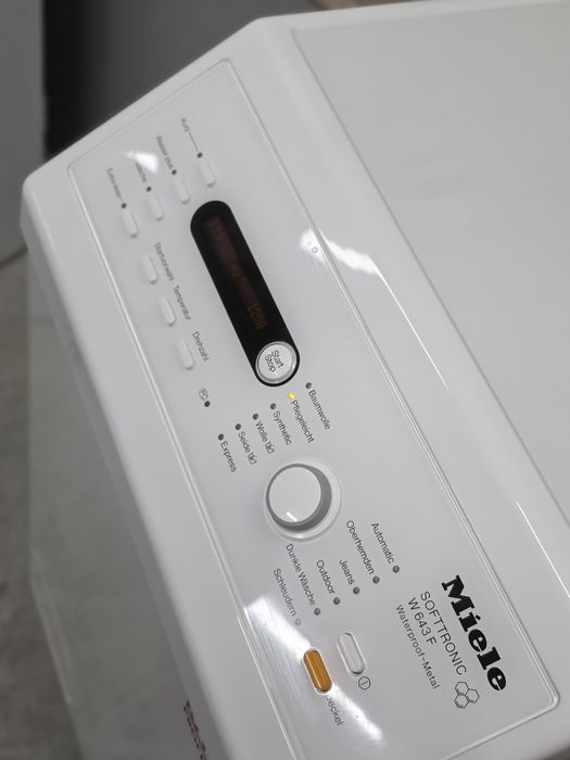 Пральна машина Miele W643 F верхнім завантаженням 45см ширини УКР МЕНЮ