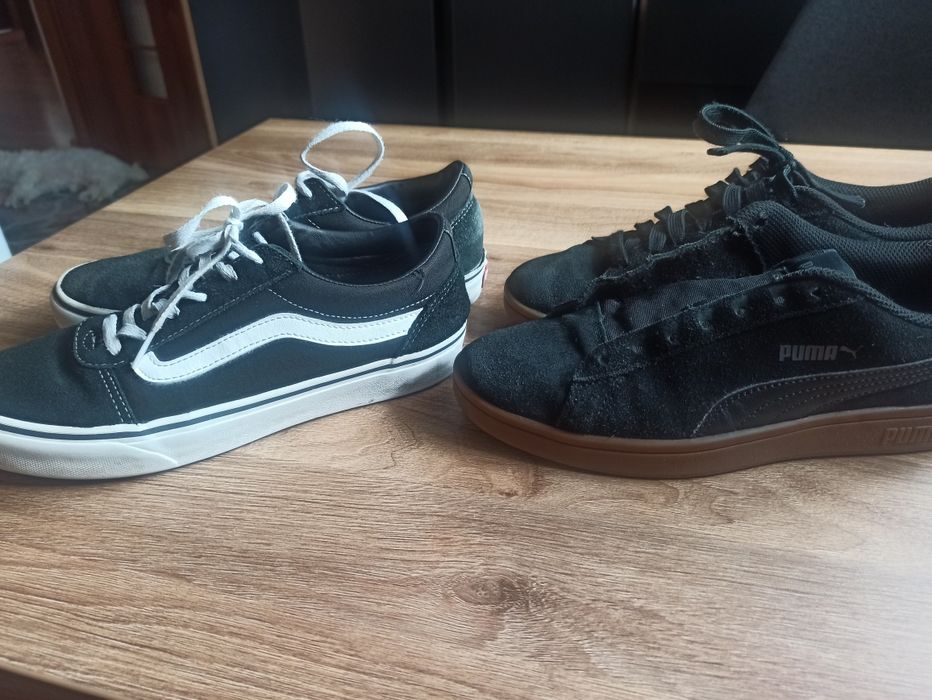 Trampki adidasy sneakersy męskie Puma i Vans, rozm. 39