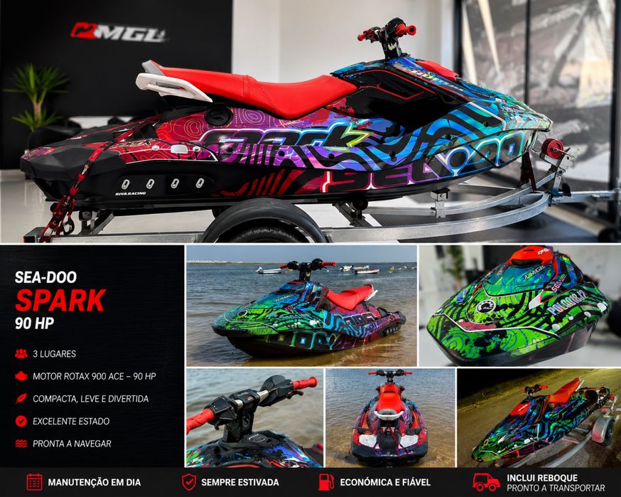 Seadoo Spark trixx 3up