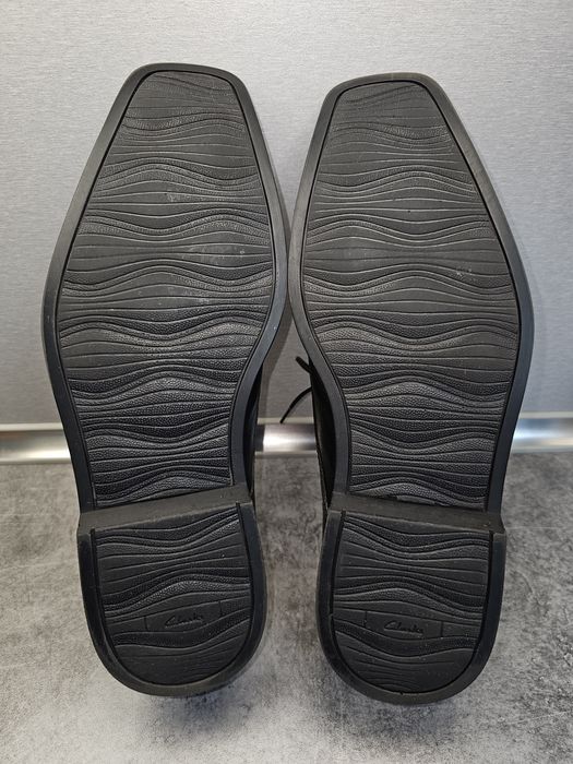 Clarks półbuty biznesowe roz.45 derby ,skóra naturalna