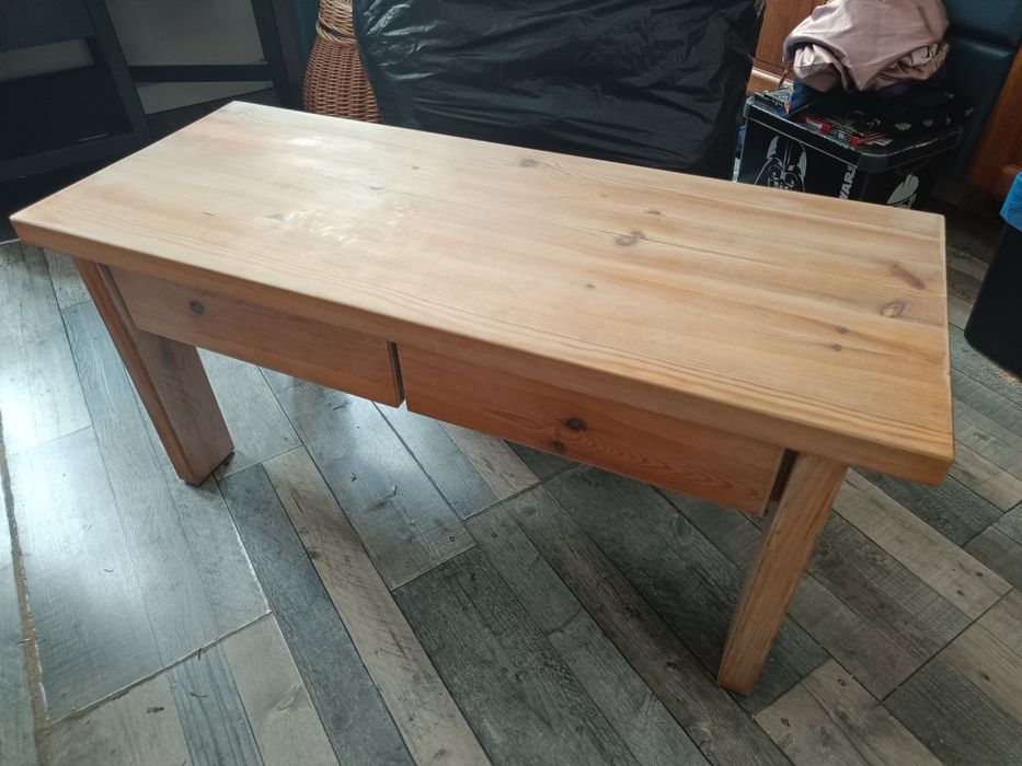 Ława stolik lite drewno.