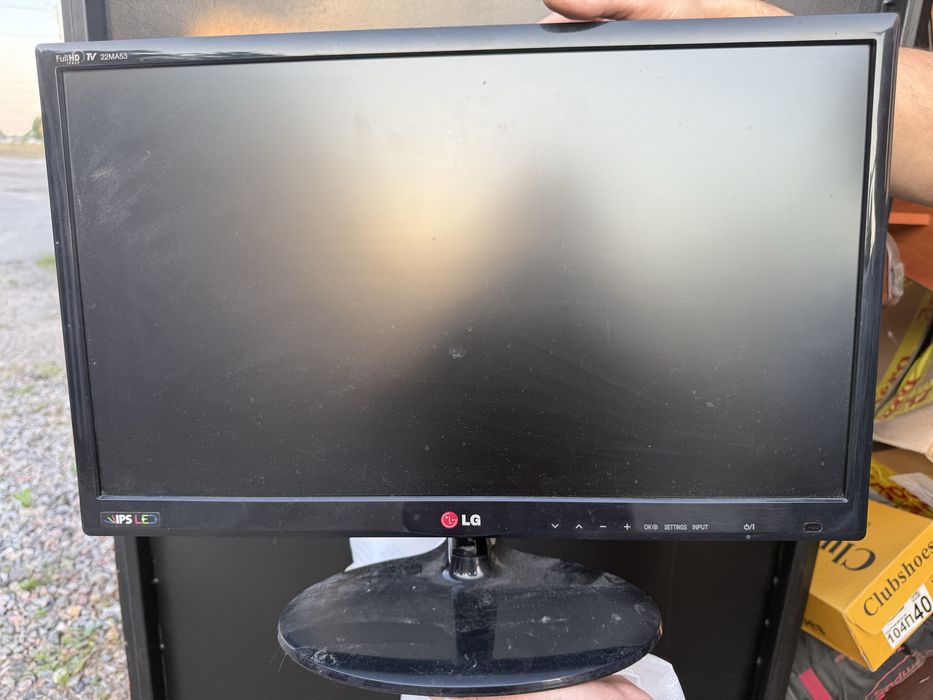 Продам телевізор-монітор LG 22MA53D-PZ 22” Full HD IPS