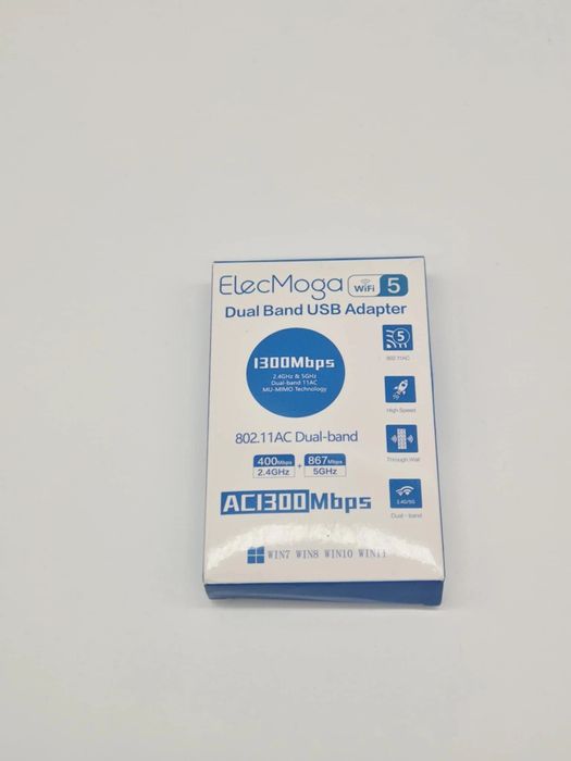 Dwuzakresowy adapter USB 3.0 ELECMOGA AC1300 WLAN