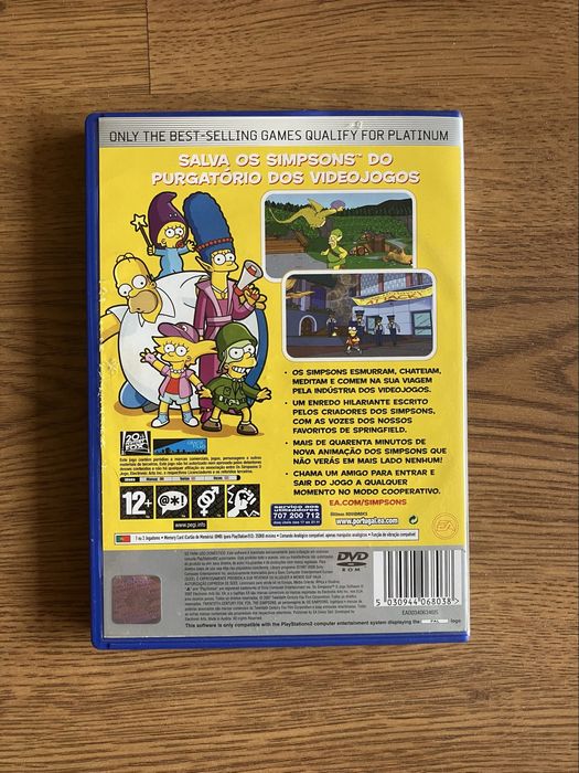 Jogo Simpsons PlayStation 2