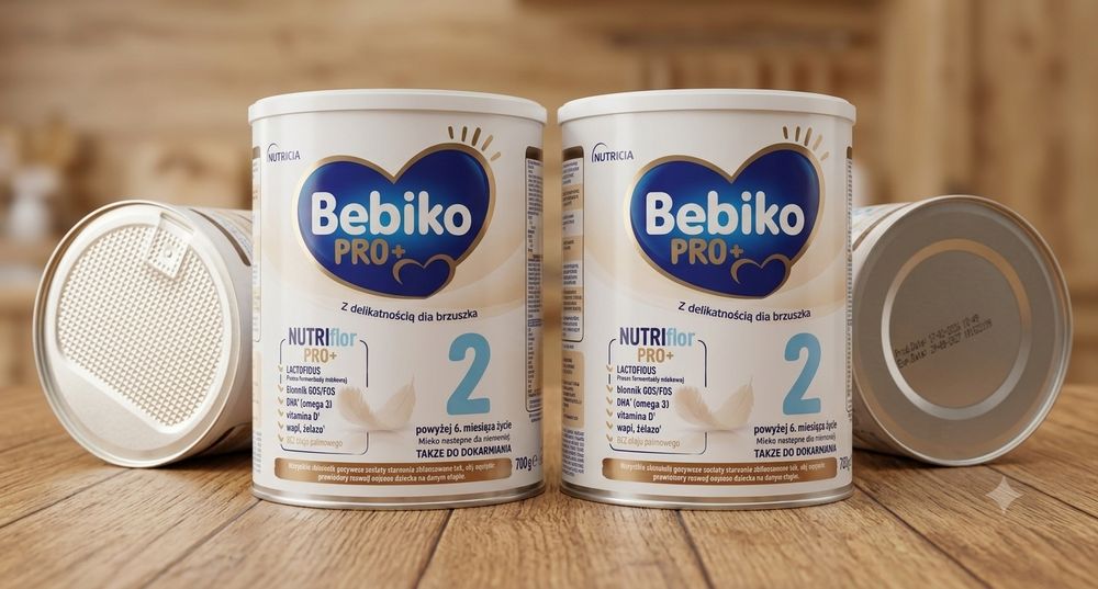 Bebiko mleko pro + Nutriflor nowe