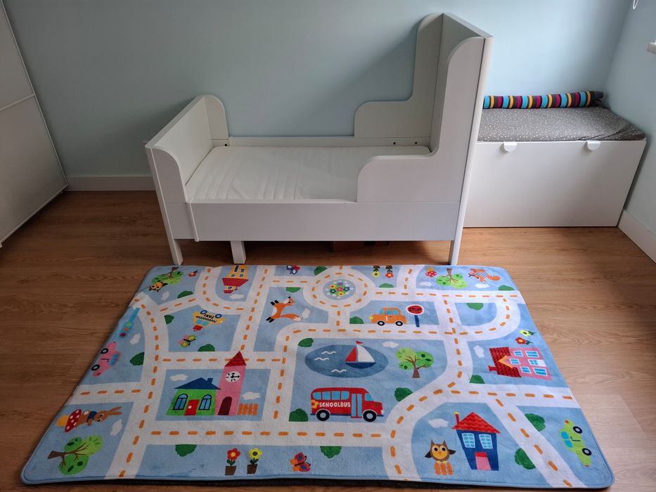 Cama Criança Ikea Extensivel com colchão