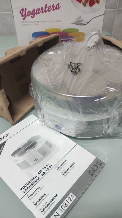 Iogurteira SilverCrast 7 Frascos | Por estrear